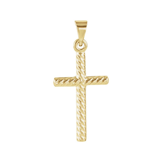 White Gold Cross