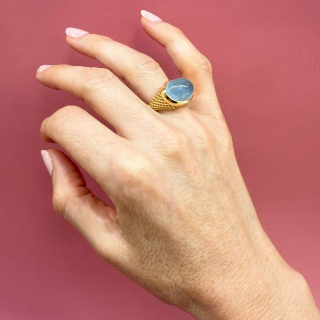 Ray Griffiths Aquamarine Ring