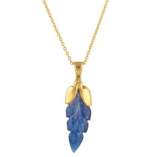 Gurhan Crown Gold Kyanite Pendant