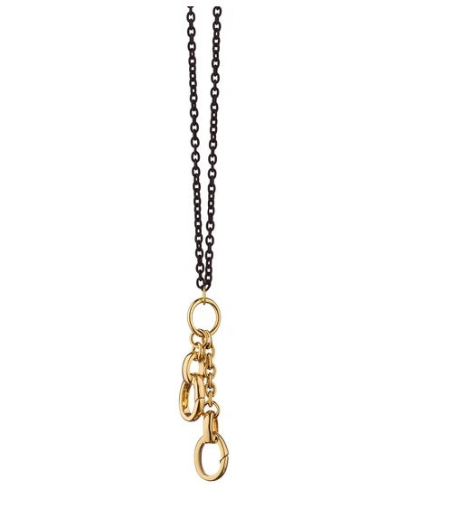 Monica Rich Kosann Steel Charm Chain