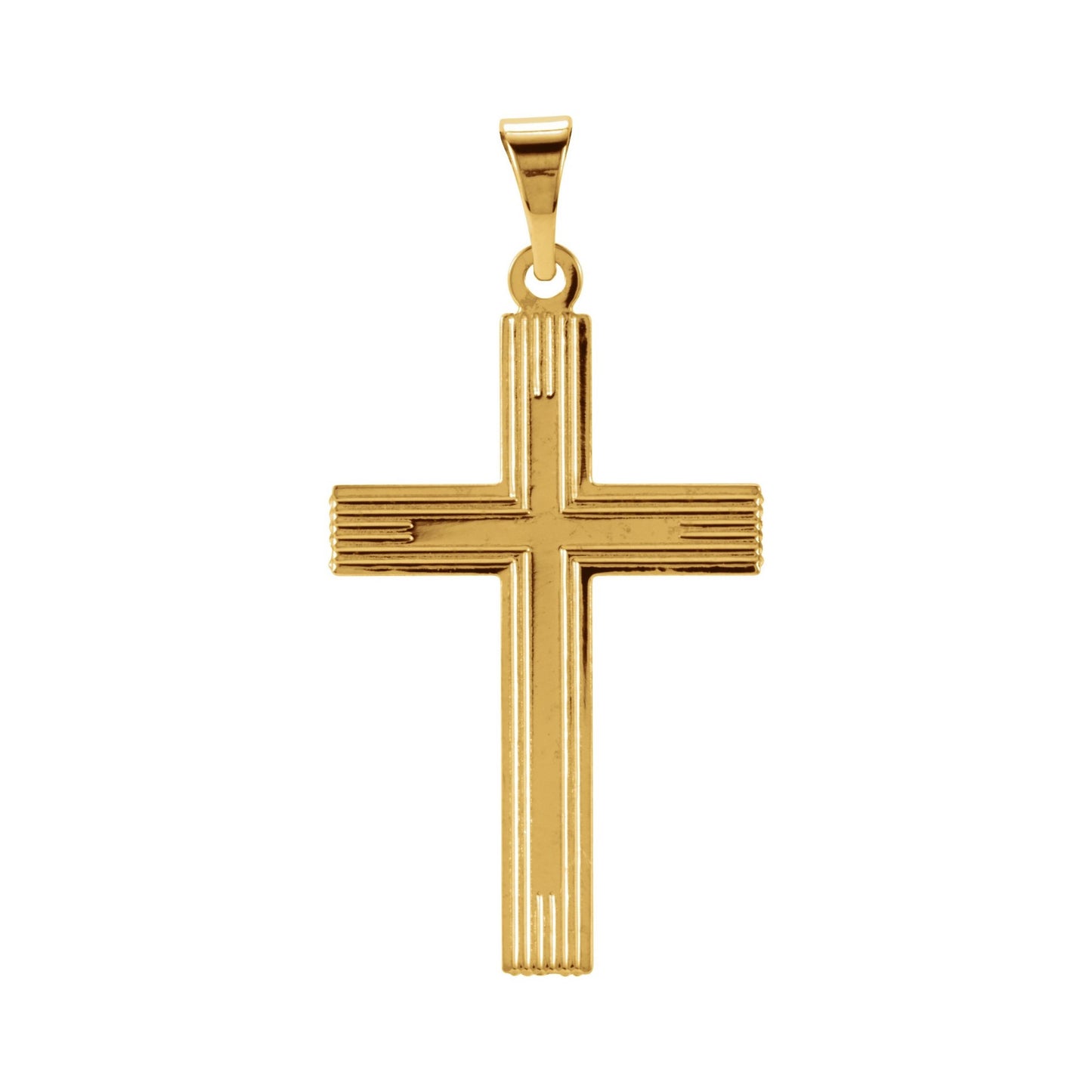 Yellow Gold Cross Pendant
