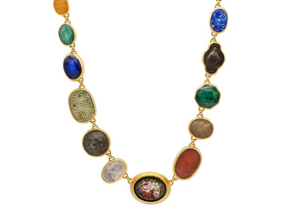 Gurhan Antiquities Stone Necklace