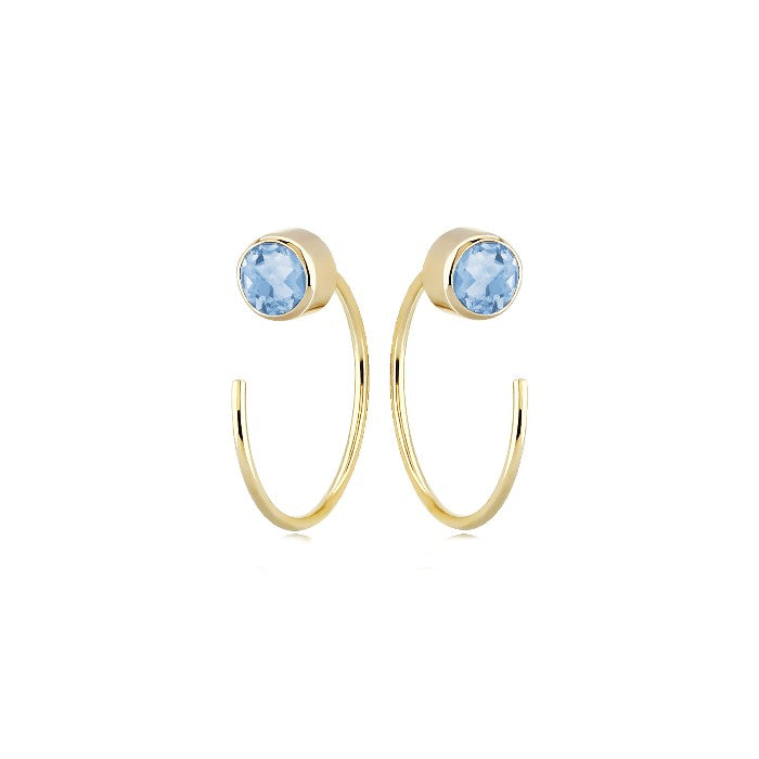 Yellow Gold Stud Earrings