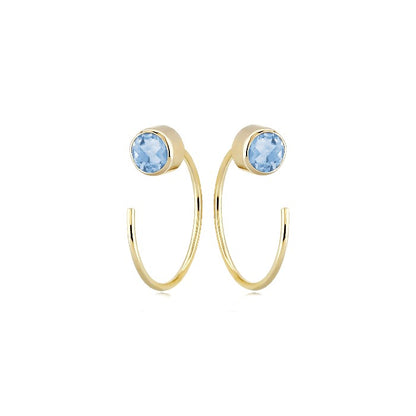 Yellow Gold Stud Earrings