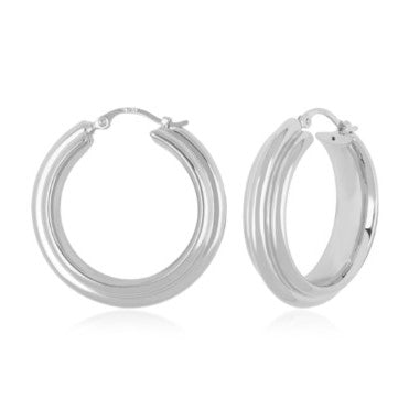 Sterling Silver Hoop Earrings