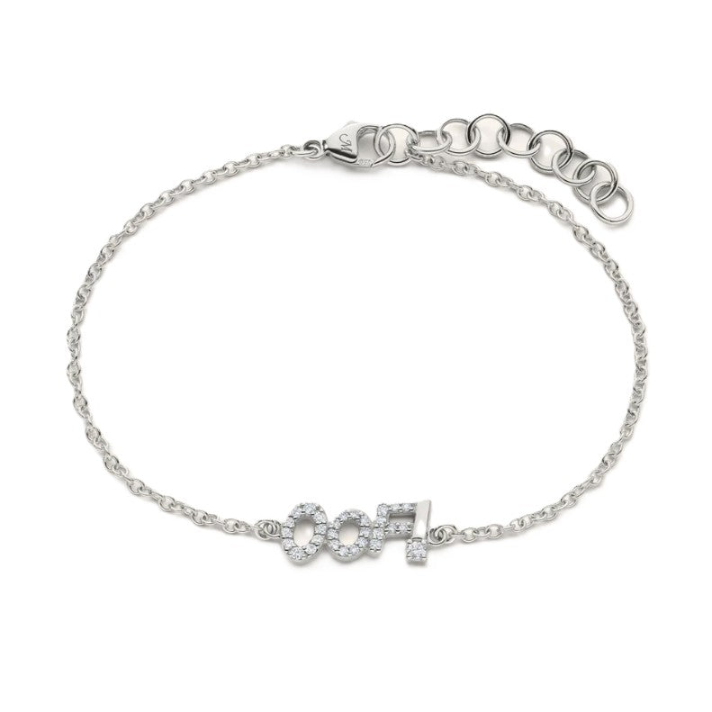Monica Rich Kosann "OOF" Sterling Silver Bracelet