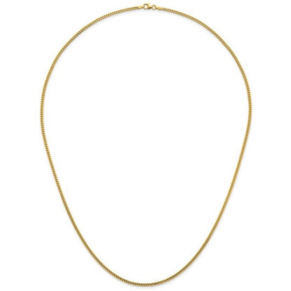 Yellow Gold Curb Chain