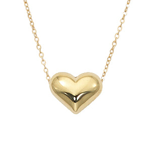 Yellow Gold Heart Pendant