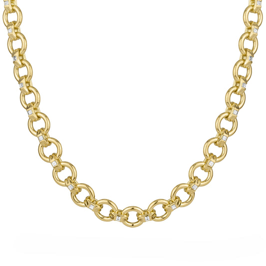 Paul Morelli Round Diamond Link Necklace