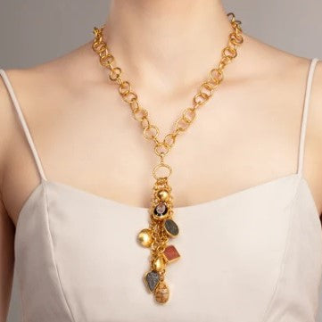 Gurhan Antiquities Charm Necklace