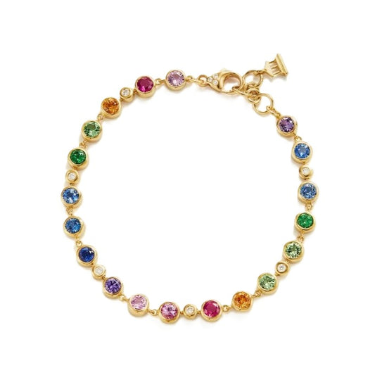 Temple St. Clair Rainbow Link Bracelet